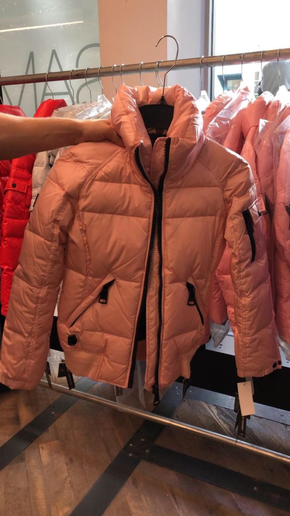 sam coat sample sale 2019